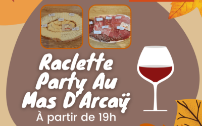 Raclette party au Mas d’Arcaÿ le vendredi 18 novembre